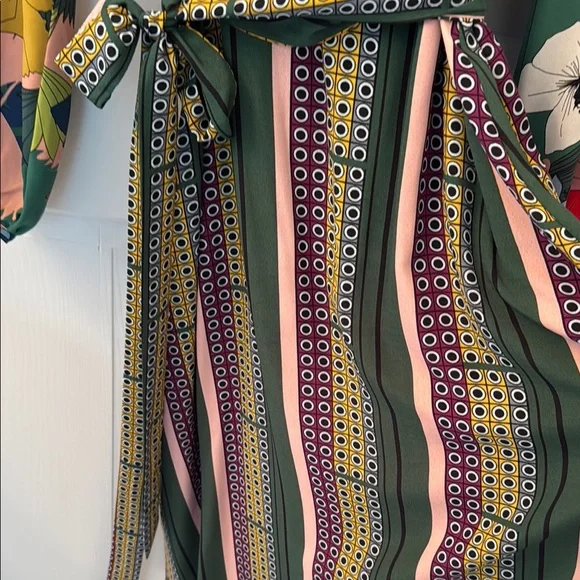 Floral Green Maxi Dress - Picture 11 of 13